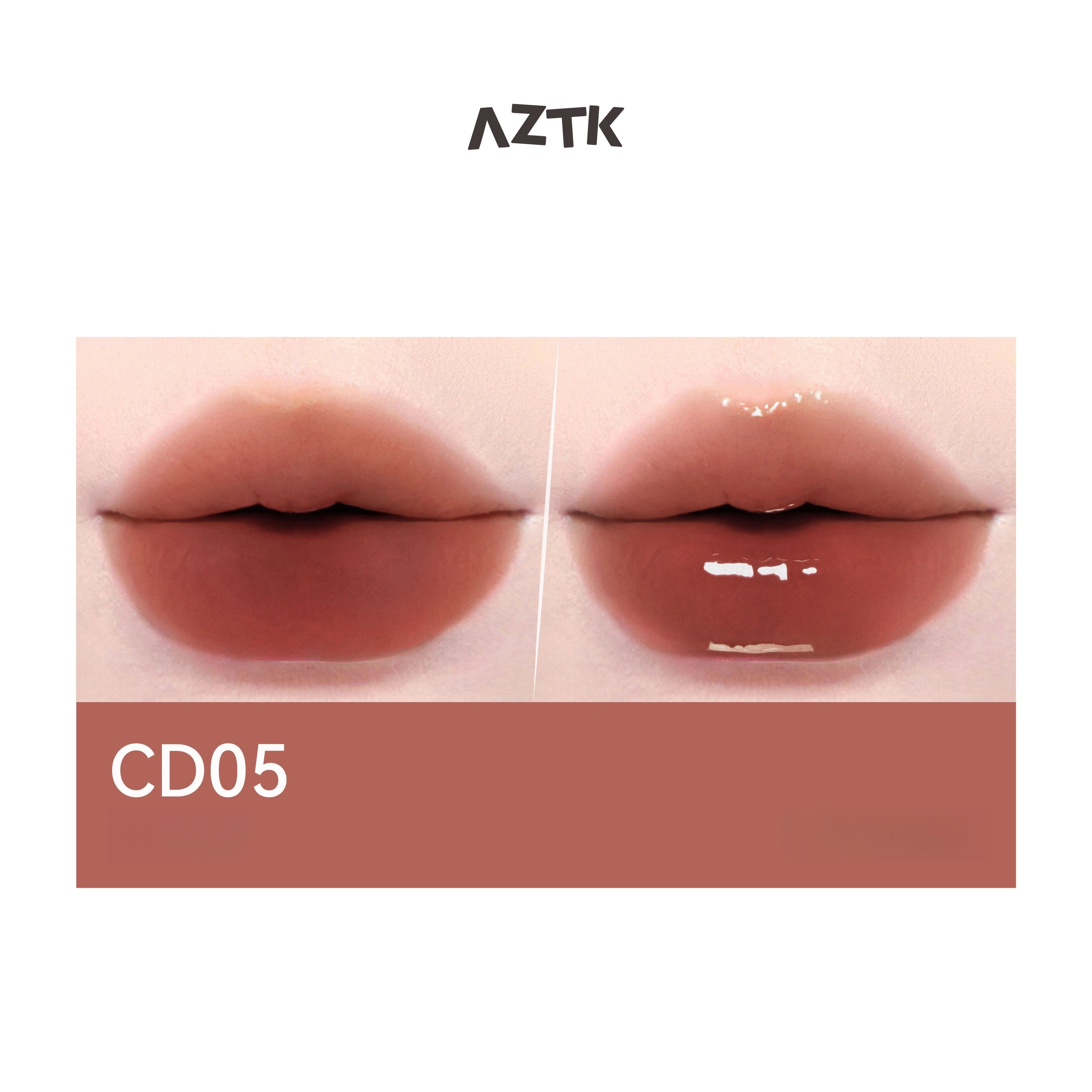 AZTK - Candy Floss Double Touch Lipgloss 1.7g+1.7ml (New Version)