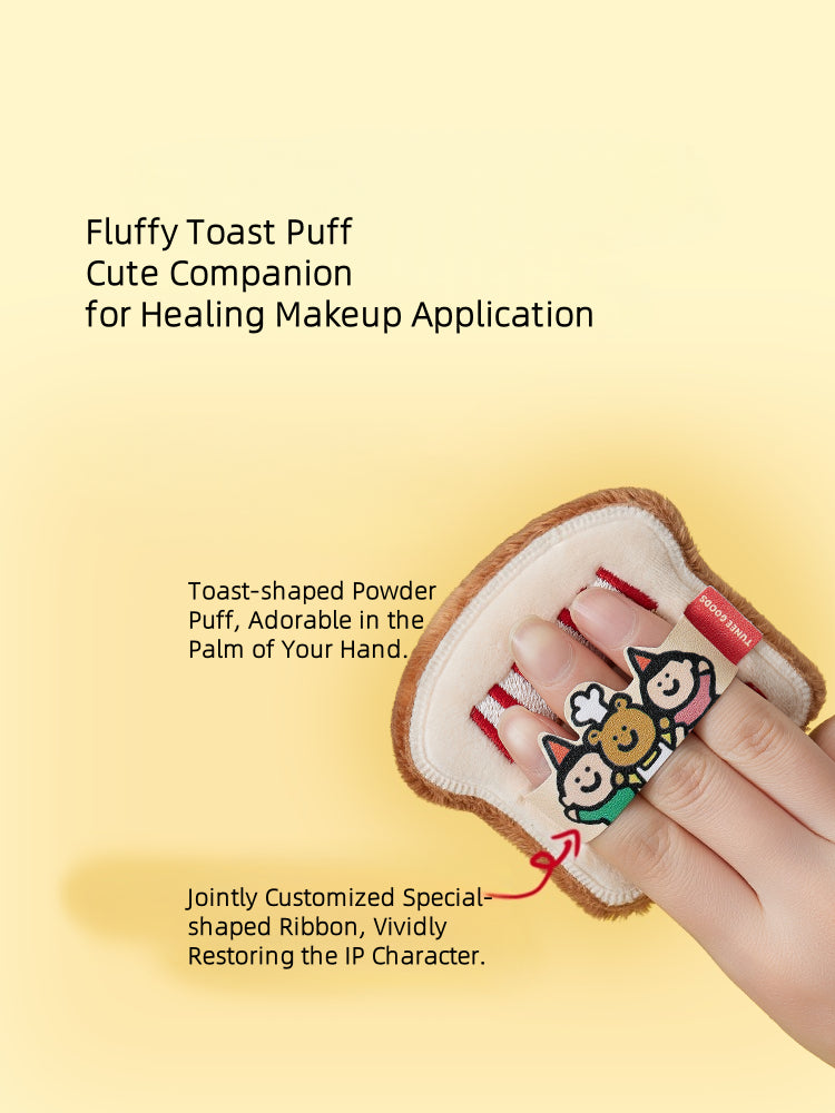 TUNEE GOODS Toast-Like Powder Puff