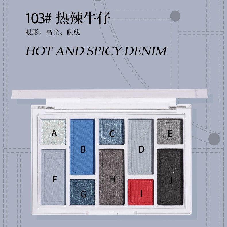 10 Colors Eyeshadow Palette 15g