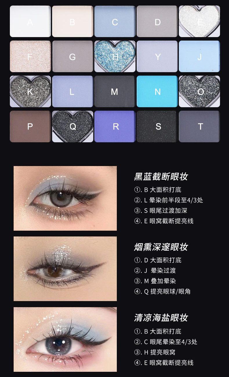 20 Colors Eyeshadow Palette 27.5g