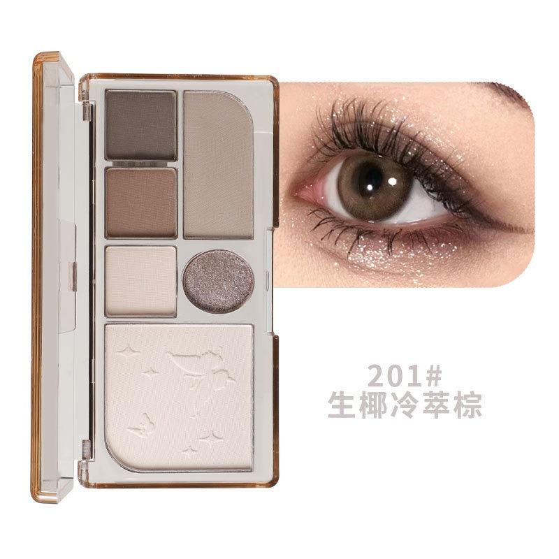 Butterflies 6 Colors Eyeshadow Palette 7.05g