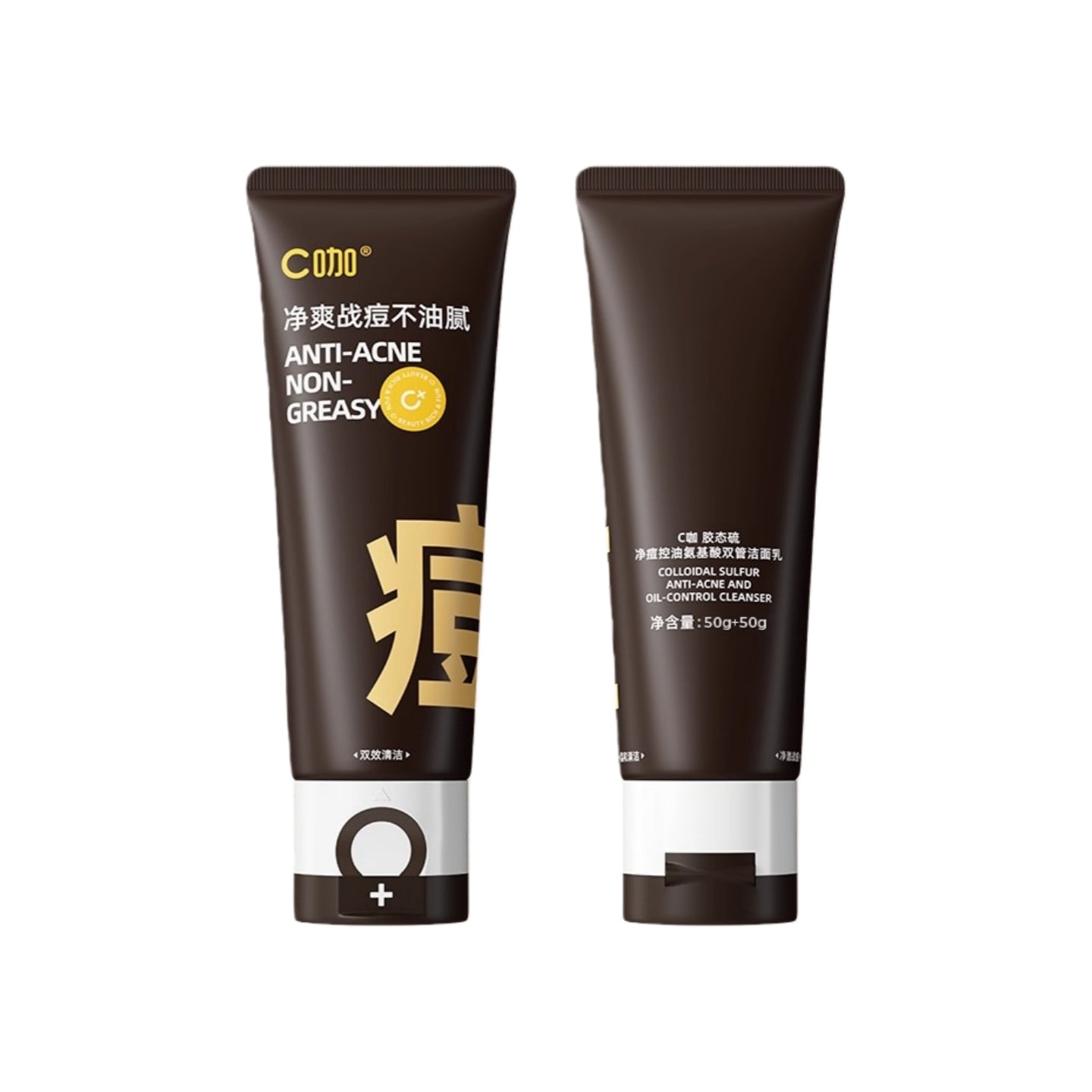 C+ Beauty Colloidal Sulfur Anti-acne and Oil-control Cleanser 80g