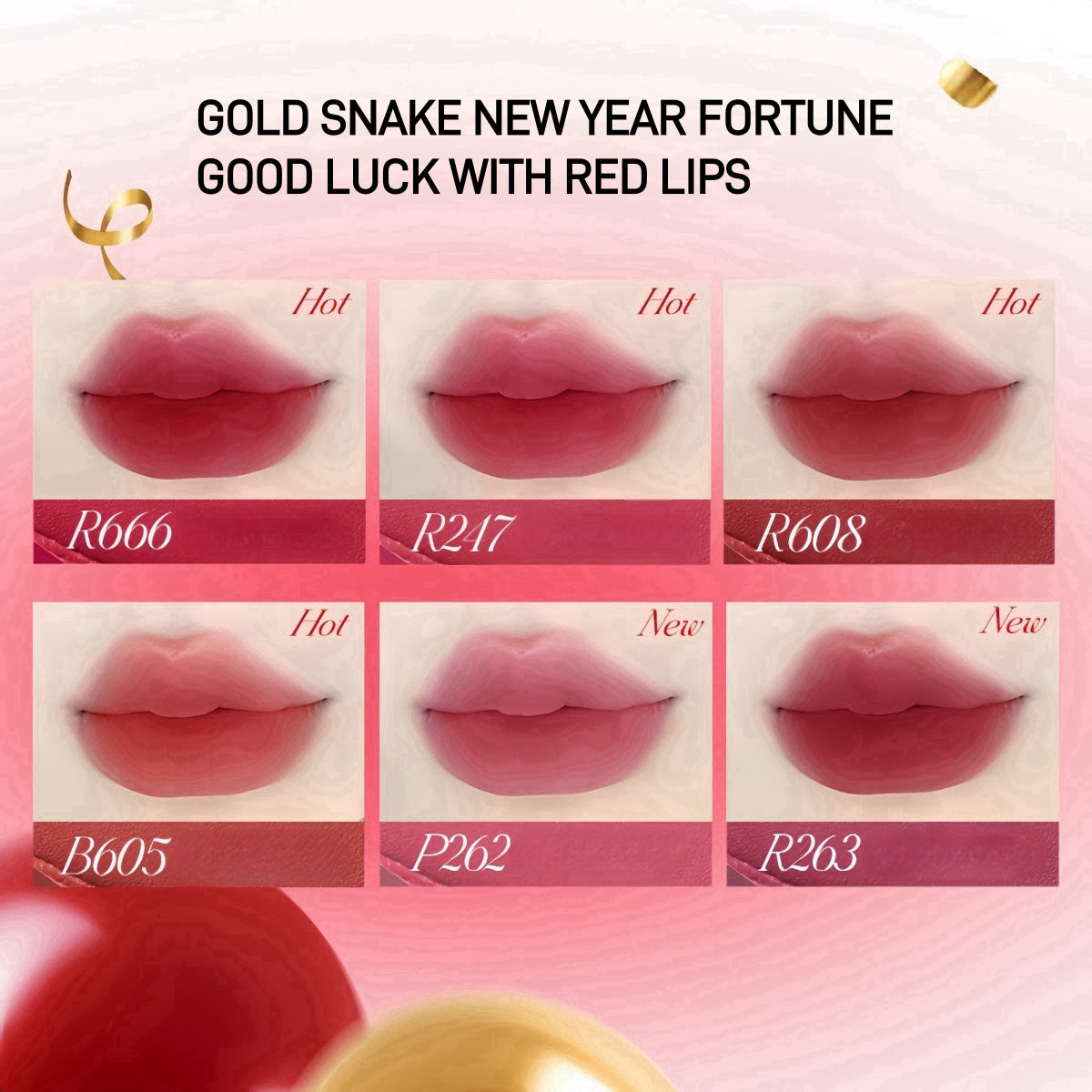 Airy Velvet Lip Lacquer CNY Lucky Snake 1.7g