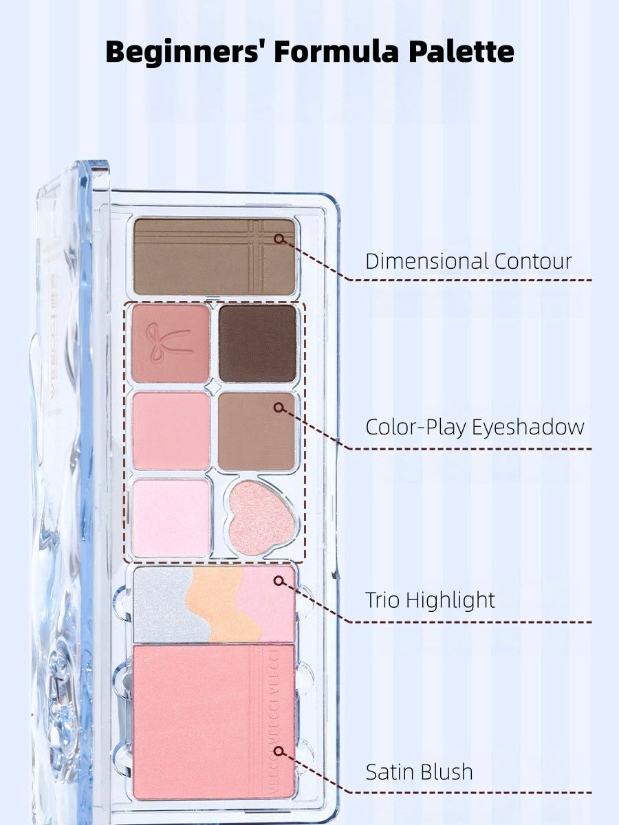 Color Block Multi Function Eyeshadow Palette 11g
