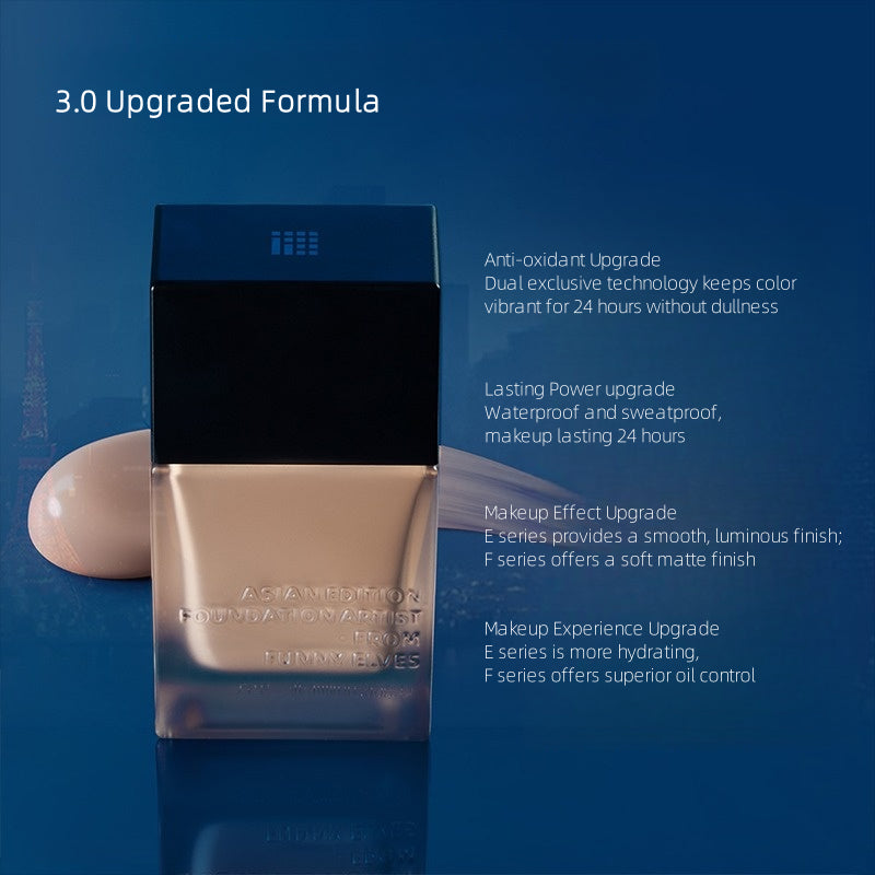 Long Lasting Foundation Dry or Oily Skin Formula 25ml