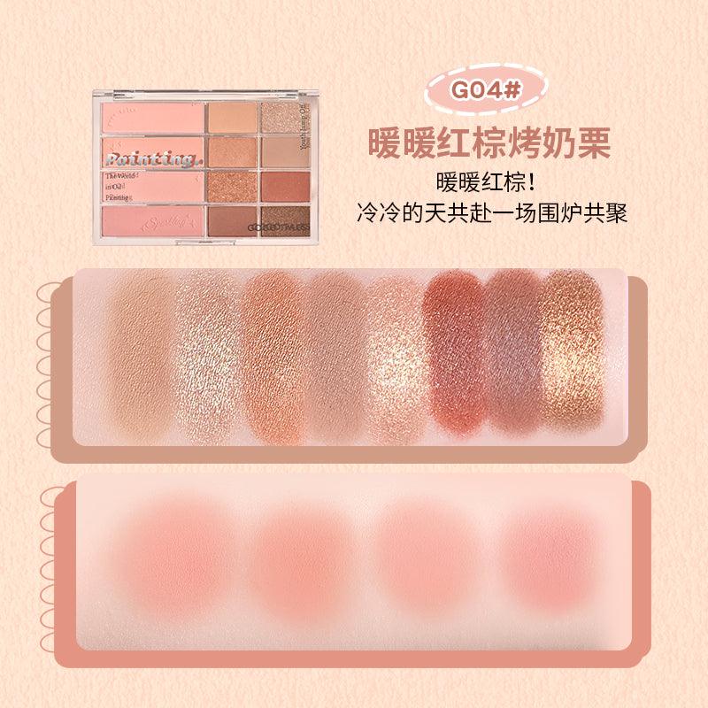 12 Colors Face Palette 20g