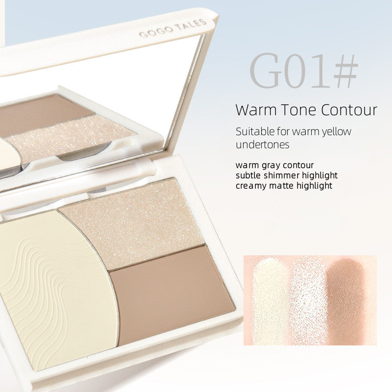 GOGOTALES - Highlight and Contour Palette 13g
