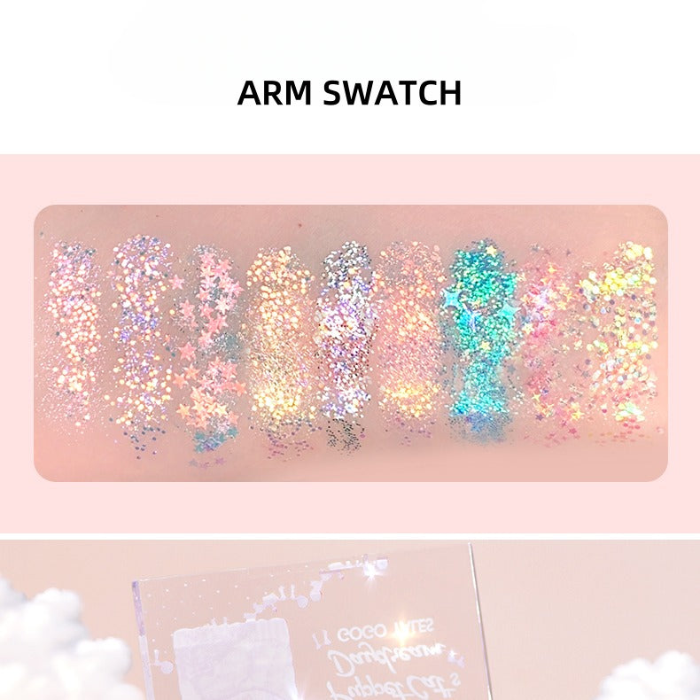 Stellar Ripple Colourful Eyeshadow Palette 6g