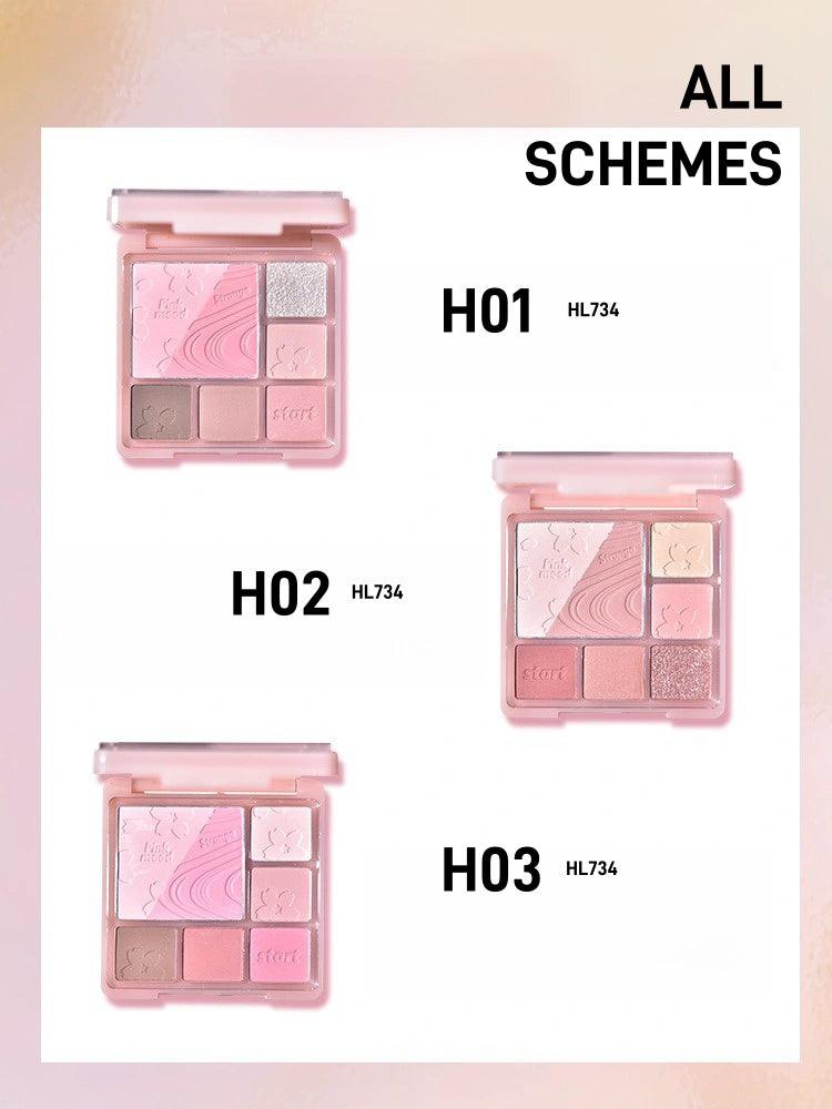 Pink Mist Dream Blush N Eyeshadow Palette 14g