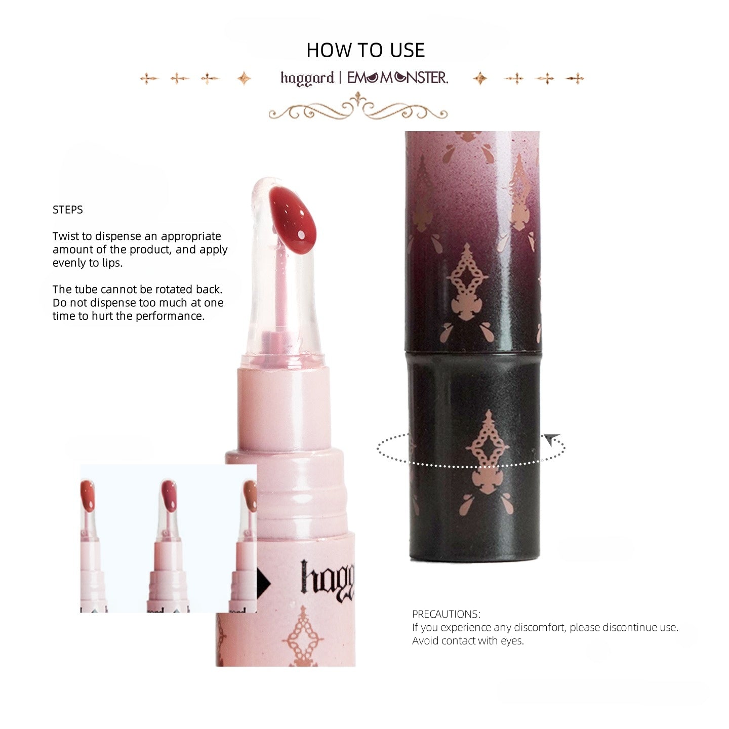 Haggard EMO Monster Essence Hydra Lip Protector 3.5g