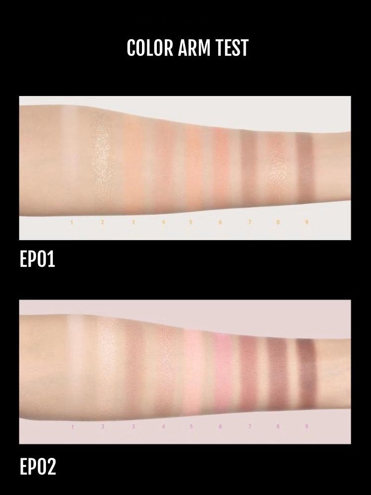 Nine-color Eyeshadow Palette 7.2g