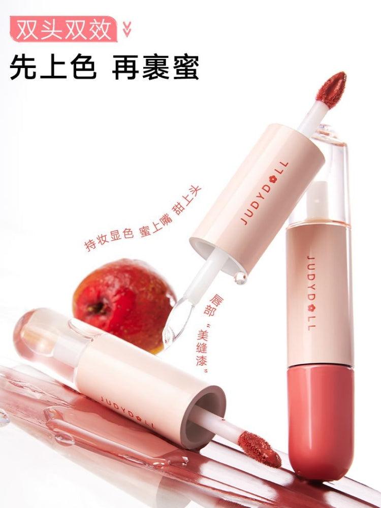 Dual Lip Gloss Mirror Moisturizing 7g