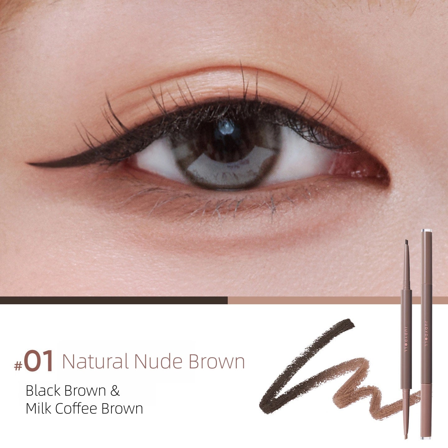 Judydoll - Dual Color Gel Eyeliner 120mg
