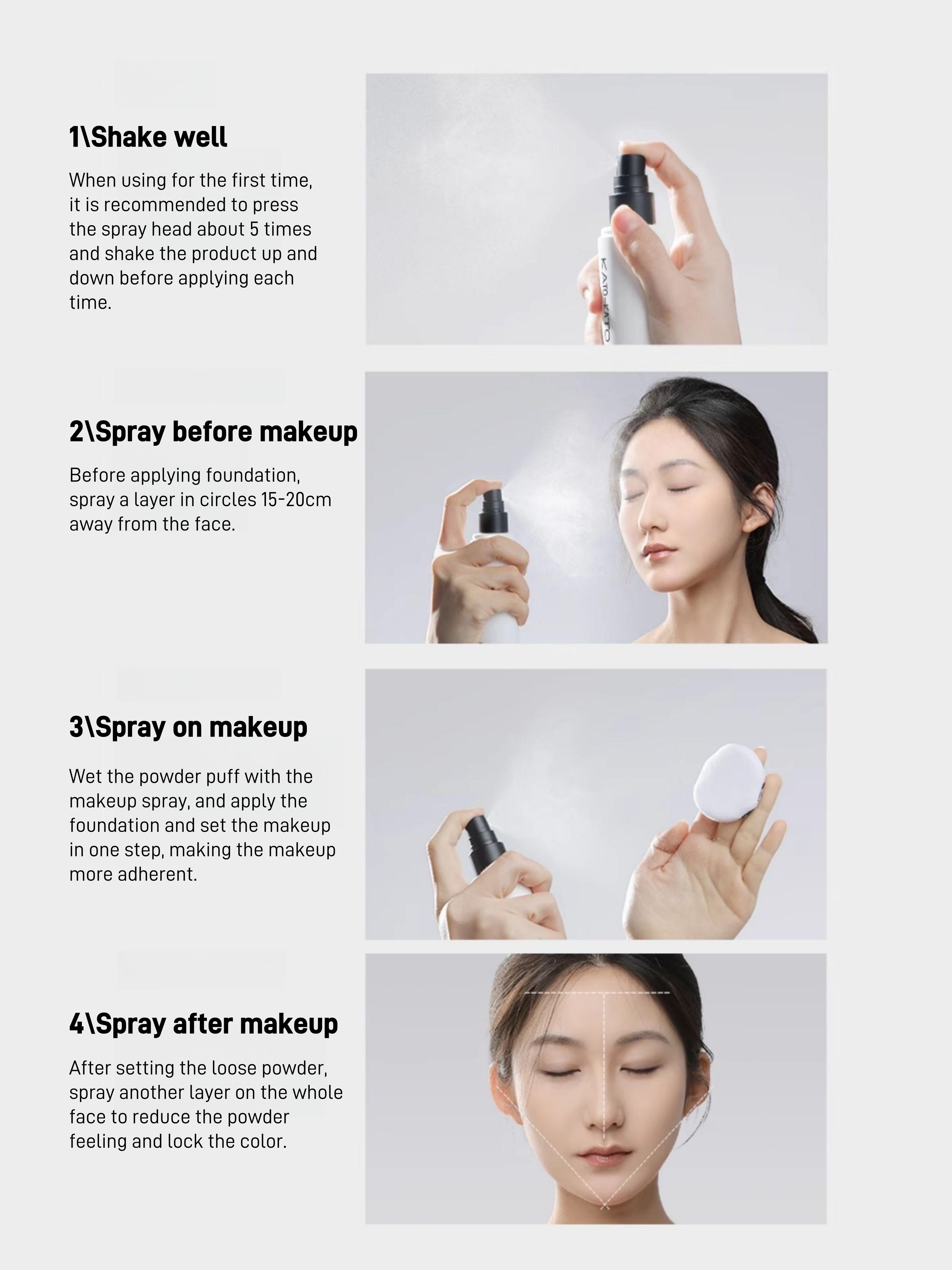 Misty Project Makeup Setting Spray 100ml