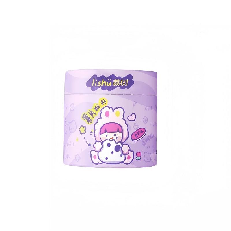 Chips Bucket Rubycell Makeup Puff Violet