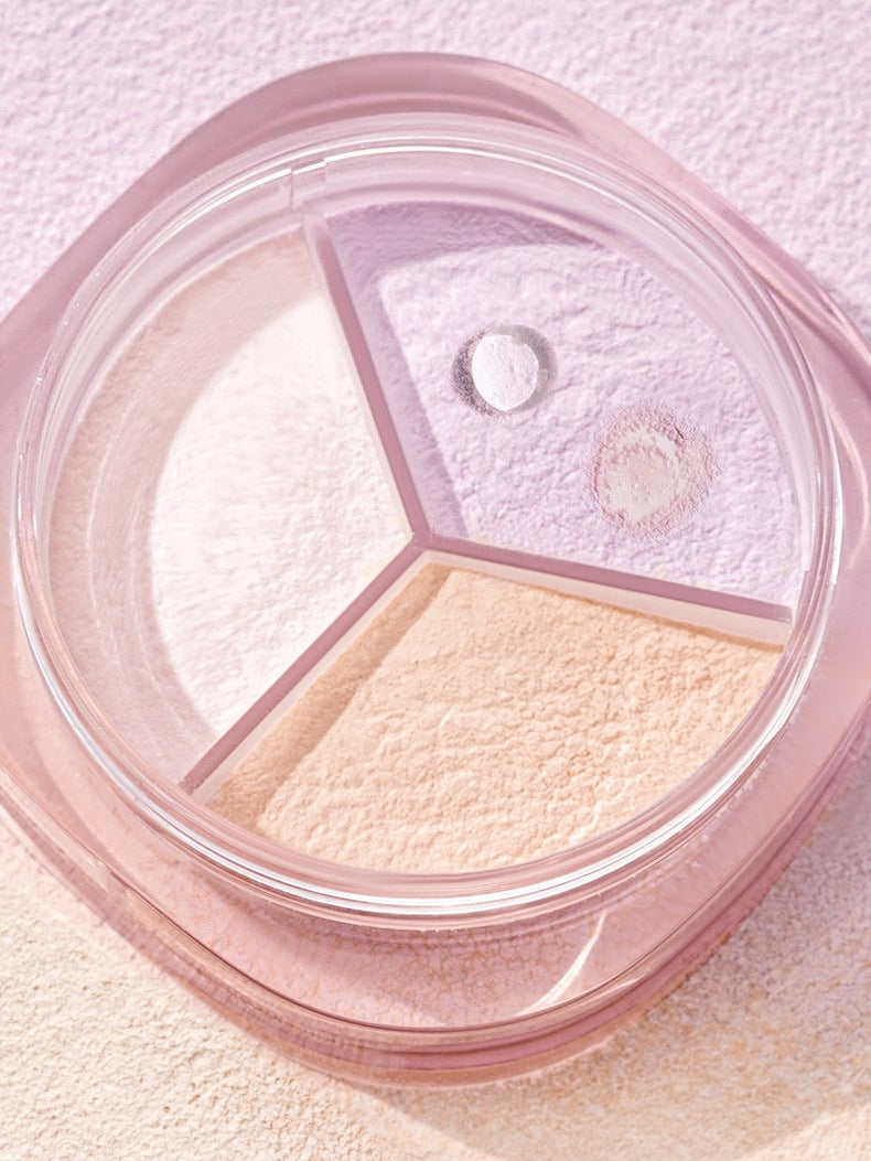 Wild Rose Tricolor Blurring Setting Powder 7g