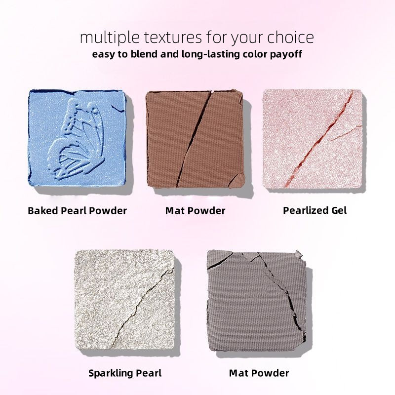 Explorer Eyeshadow 20 Butterfly and Snow Leopard - Soft Pink 14g