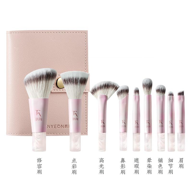 Cloud Inked Makeup Brush Mini Set 9 in With Bag