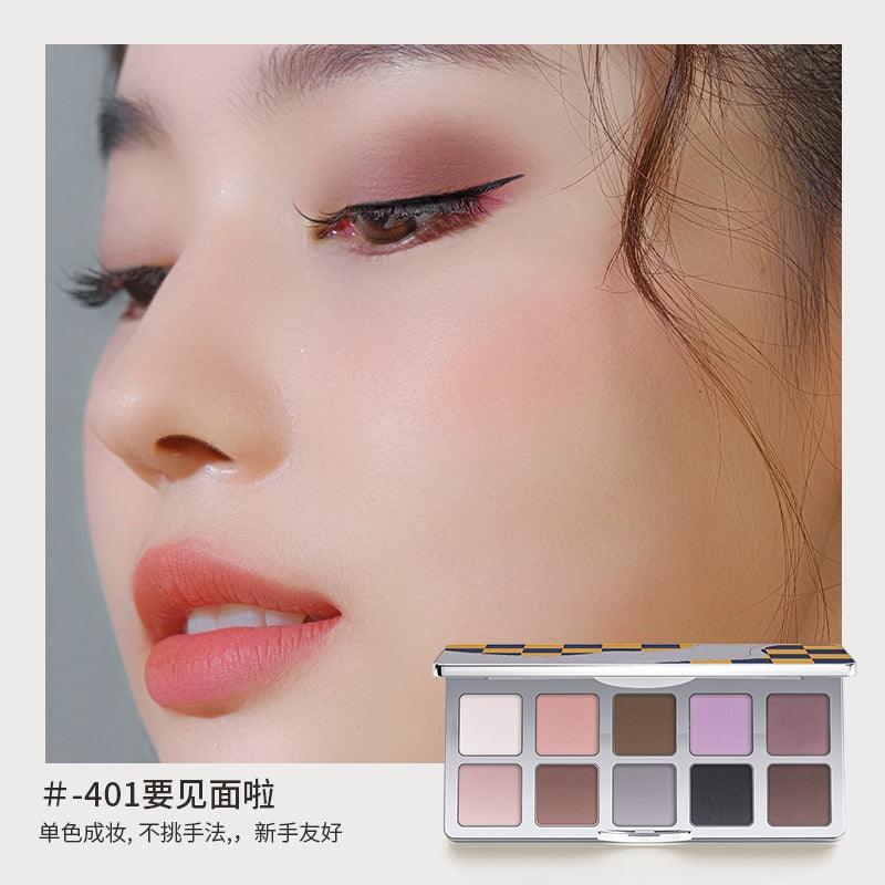 Checkerboard 10 Colors Eye Palette 10g