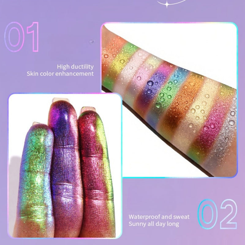 10 Colors Chameleon Eyeshadow Palette Lunar Mirage 7g