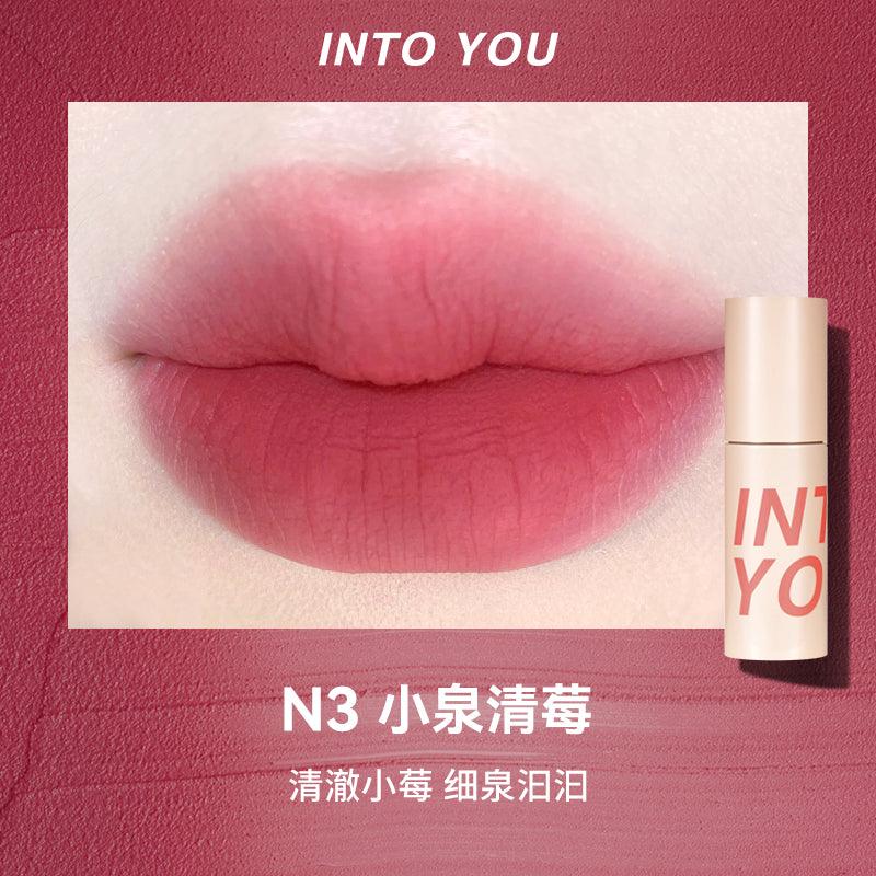 【NEW】INTO YOU Customized Airy Lip Mud IY012 - Chic Decent