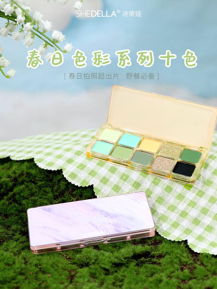Shedella SC Ten Colors Eyeshadow Palette SLD09 - Chic Decent