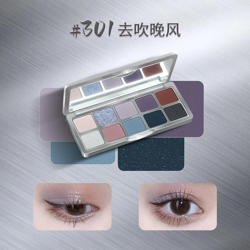 【NEW 701-901】Shedella Ten Colors Eyeshadow Palette SLD08 - Chic Decent