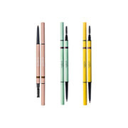 Flortte Dual Ends Eyebrow Pencil for Beginners 0.3g