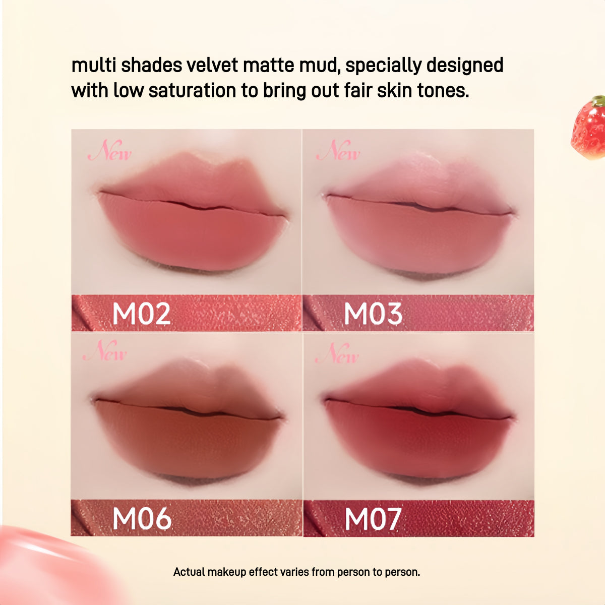 Colorkey Silky Creamy Matte Lip Mud 3g