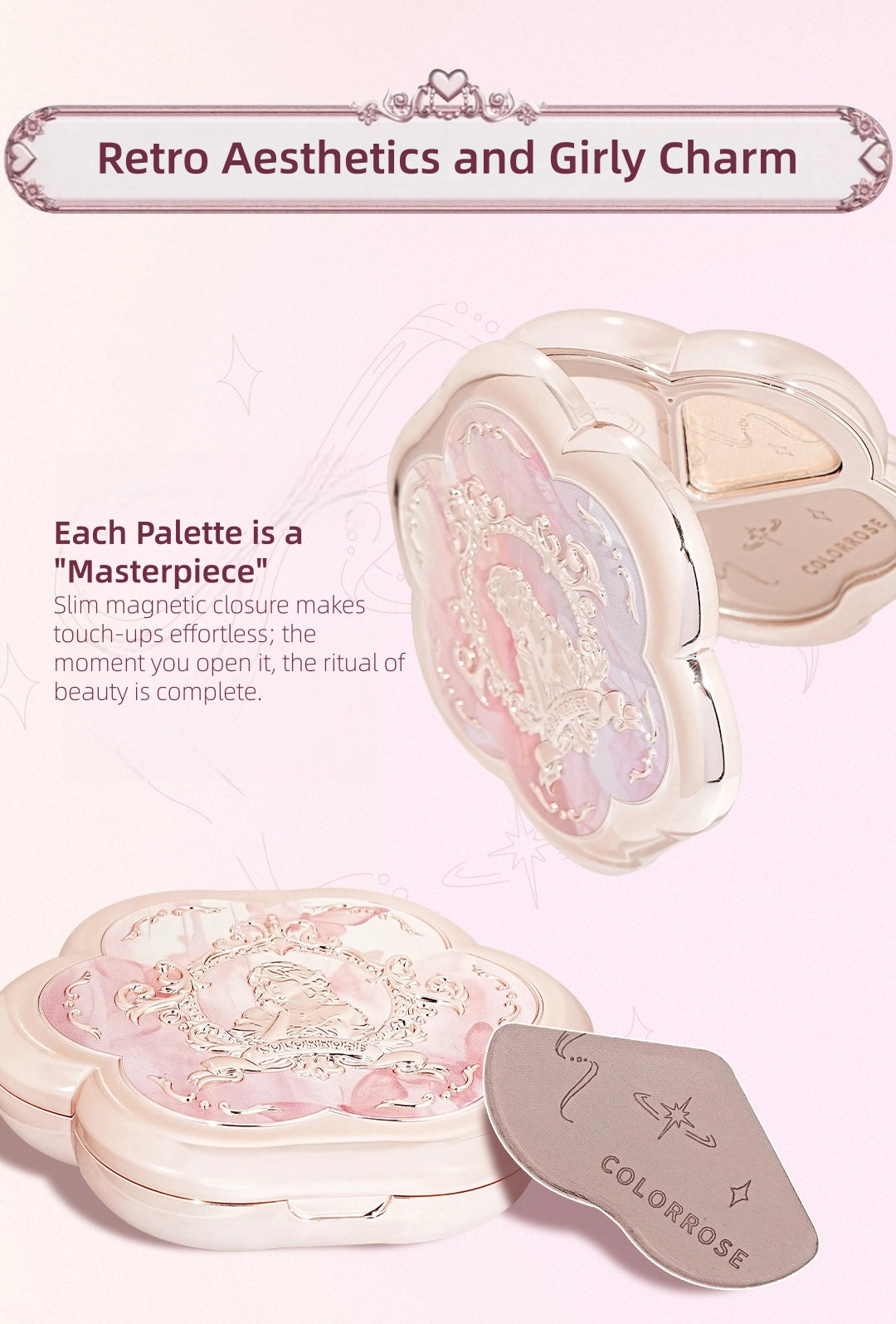 Colorrose - Lighting 3-Shade Contour Palette 9g