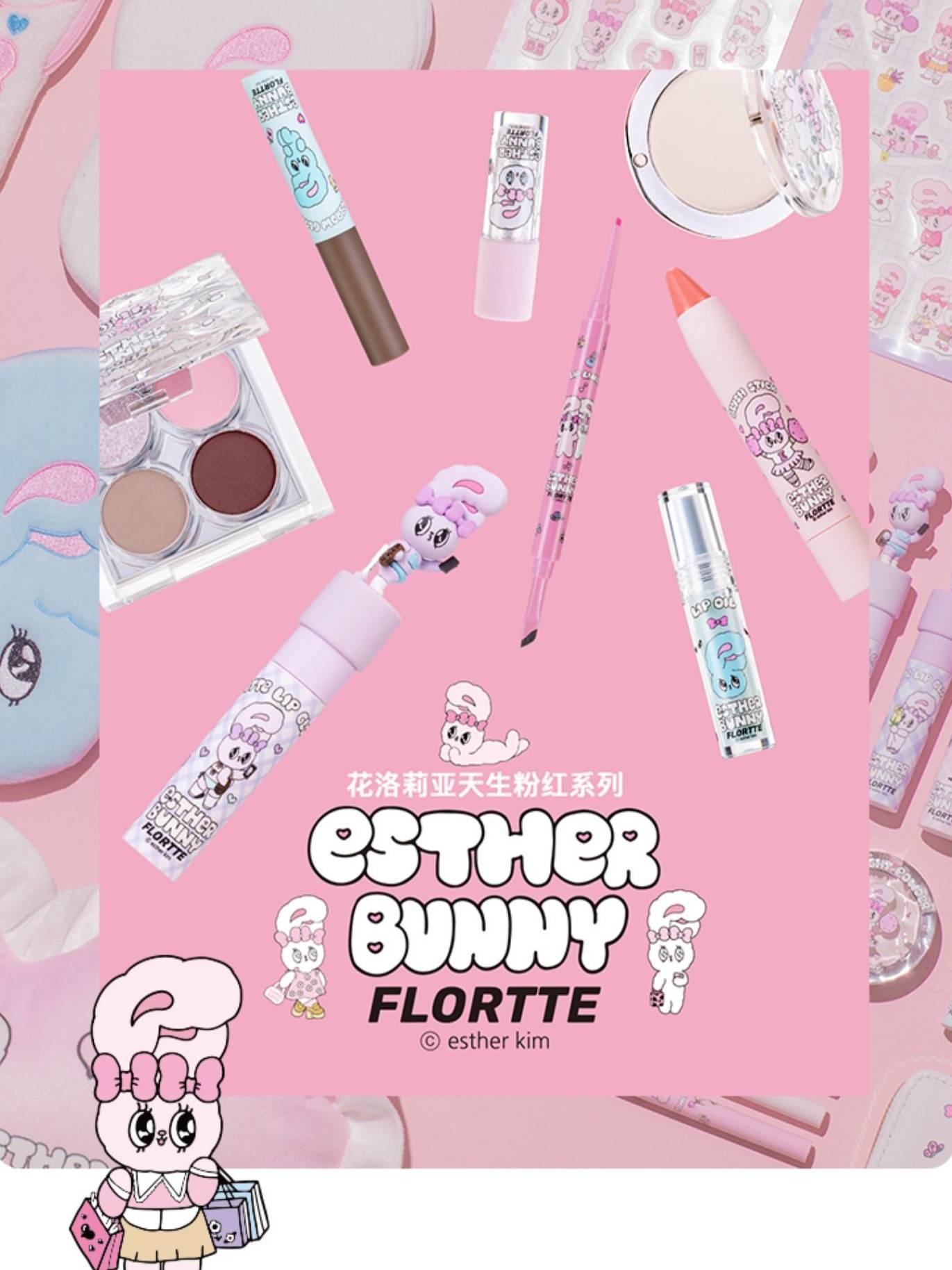 Flortte Esther Bunny Blush Stick 3.5g
