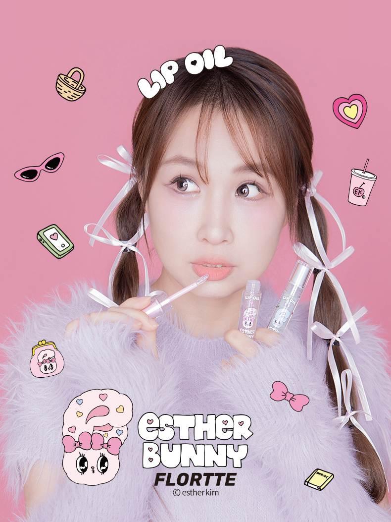 Flortte Esther Bunny Lip Oil 2.7g