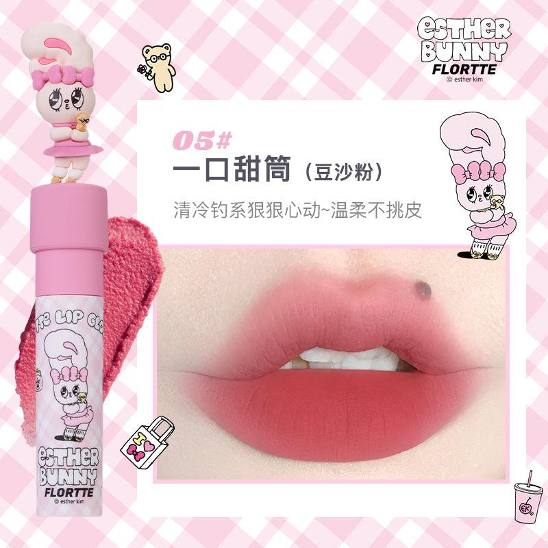Flortte Esther Bunny Matte Lip Gloss 2.3g