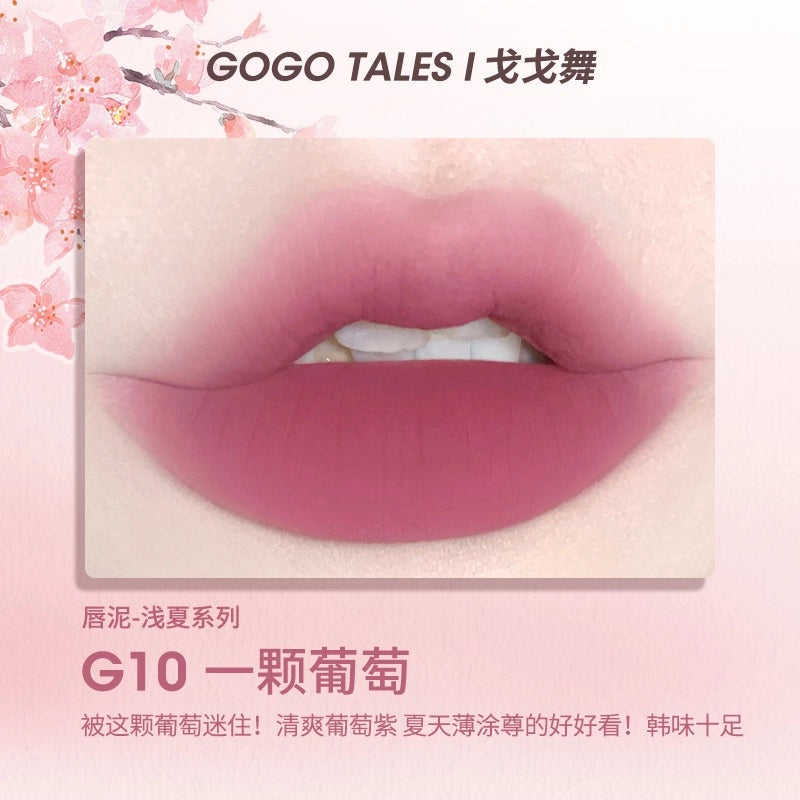 GOGO TALES Thin Mud Gauze Lip Glaze 2.4g
