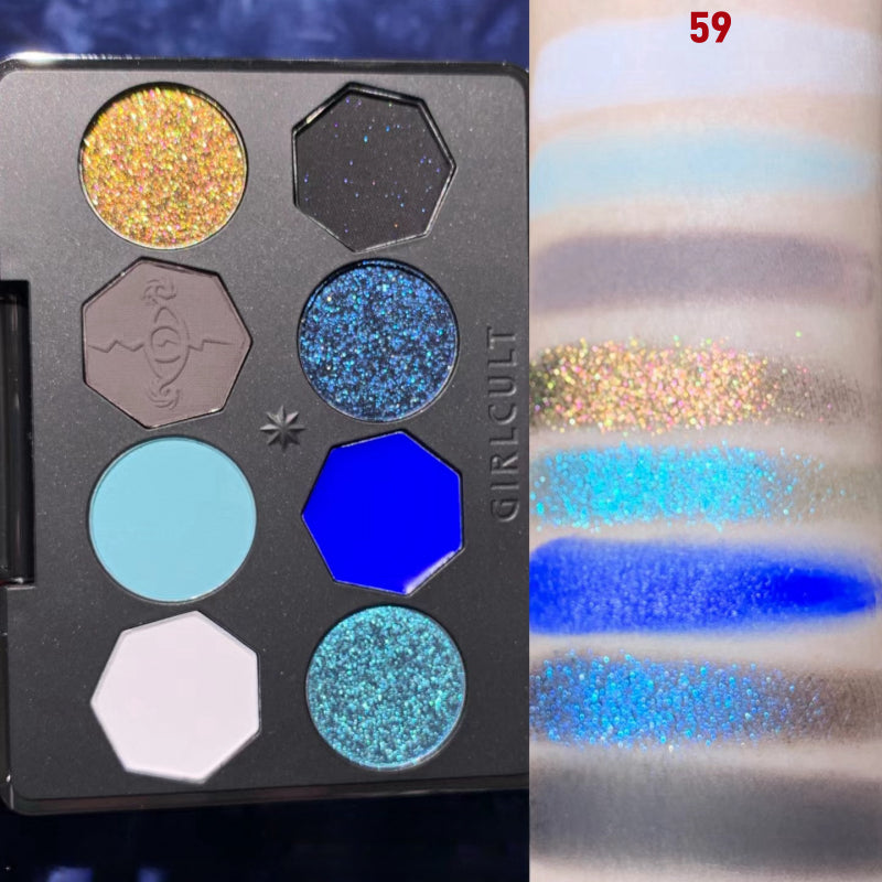 8 Colors Eyeshadow Palette Miaowu 8g