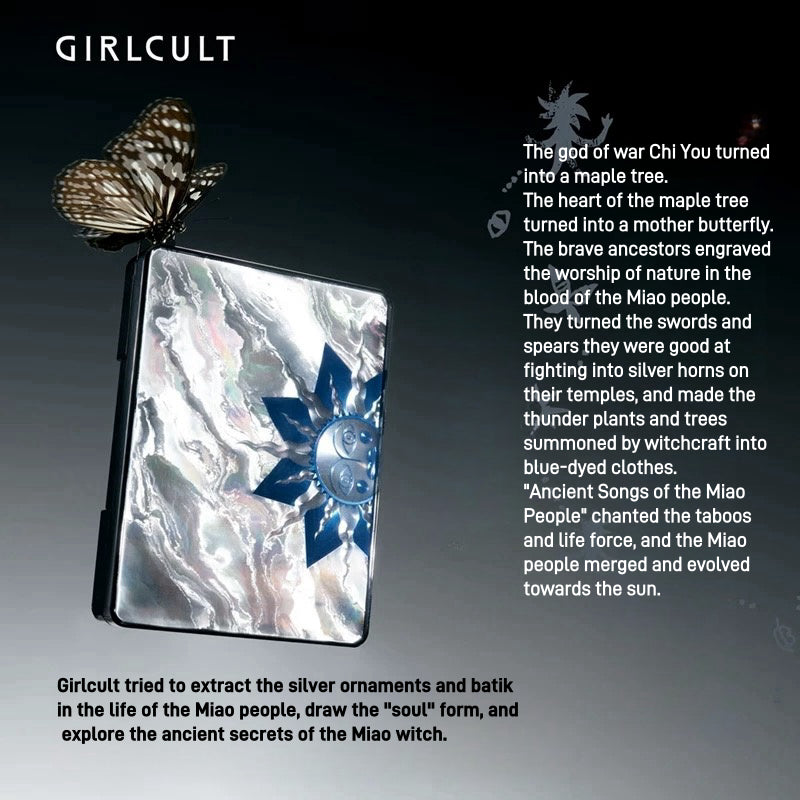 8 Colors Eyeshadow Palette Miaowu 8g