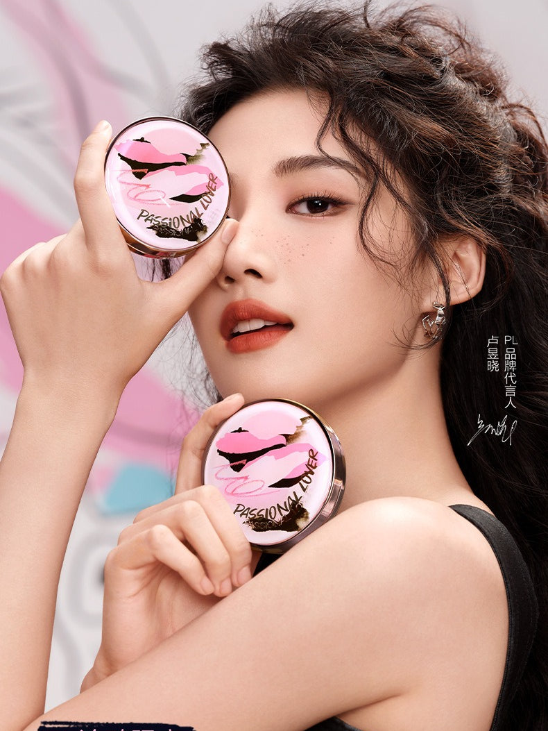 [Graffiti Series] Passional Lover Creamy Velvet Cushion Foundation Dry Skin Formula 14g+14g