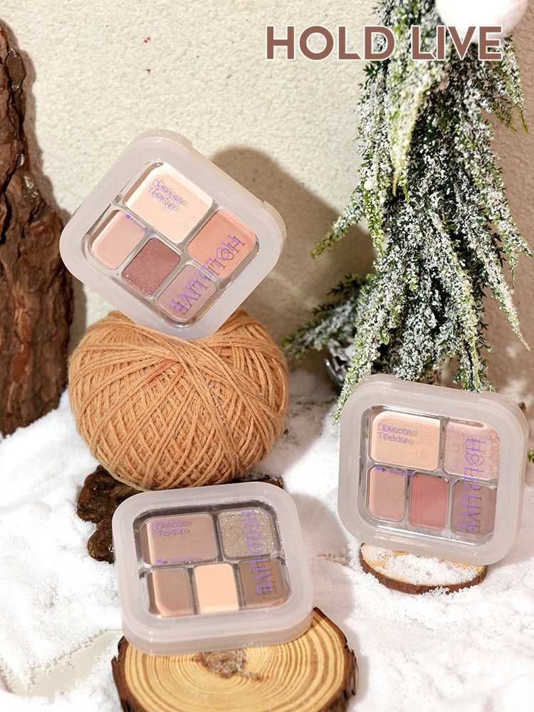 HOLD LIVE Five Colors Eyeshadow 6.8g