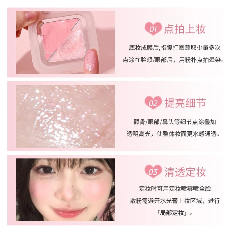 HOLD LIVE Sweetish Glazed Blush Cream 3.4g