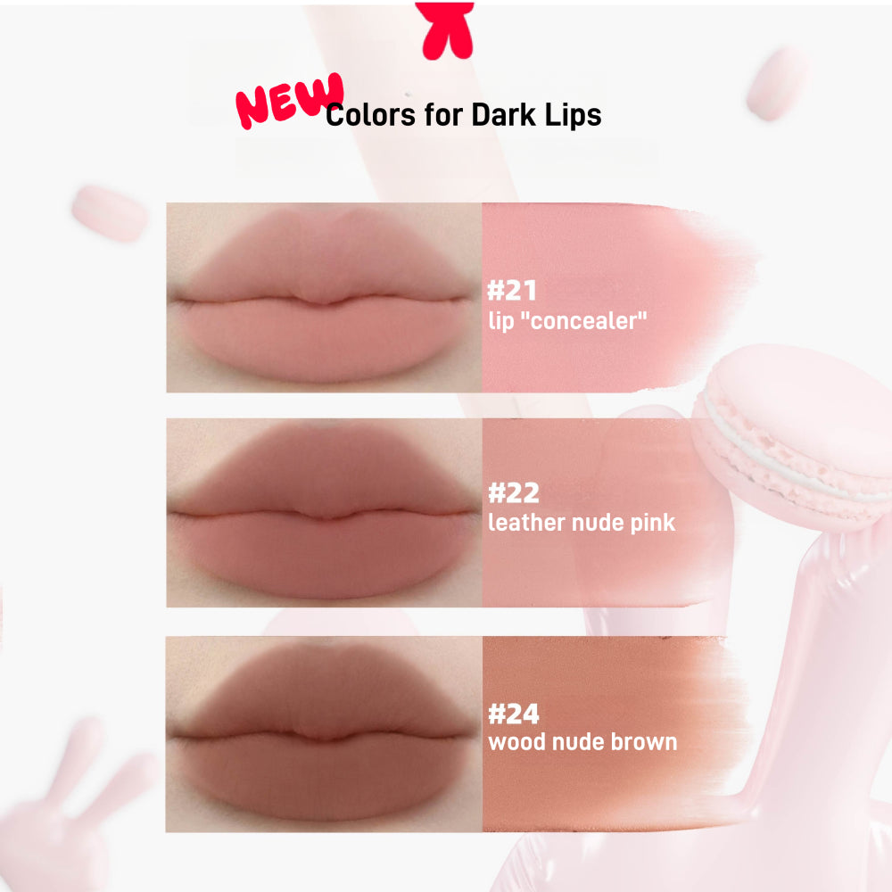 HYNTOOR - Macaron Powdery Lip Mud 3.5g