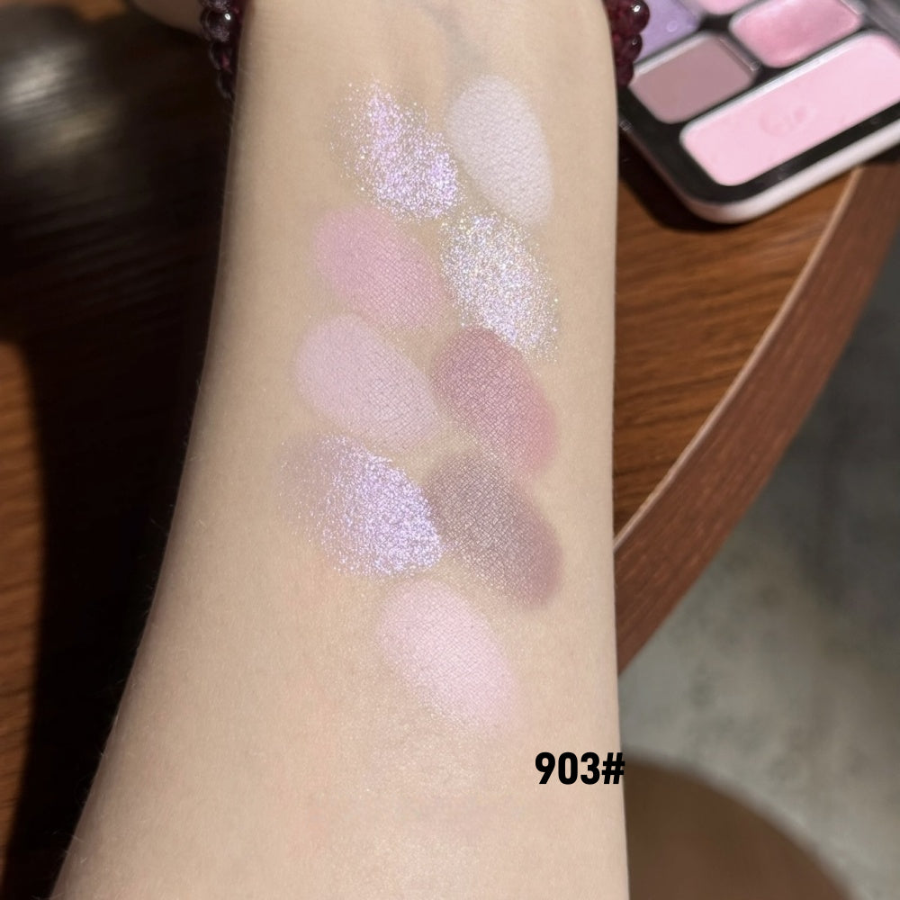 JillLeen - 9 Colors All in One Eye Palette 8g