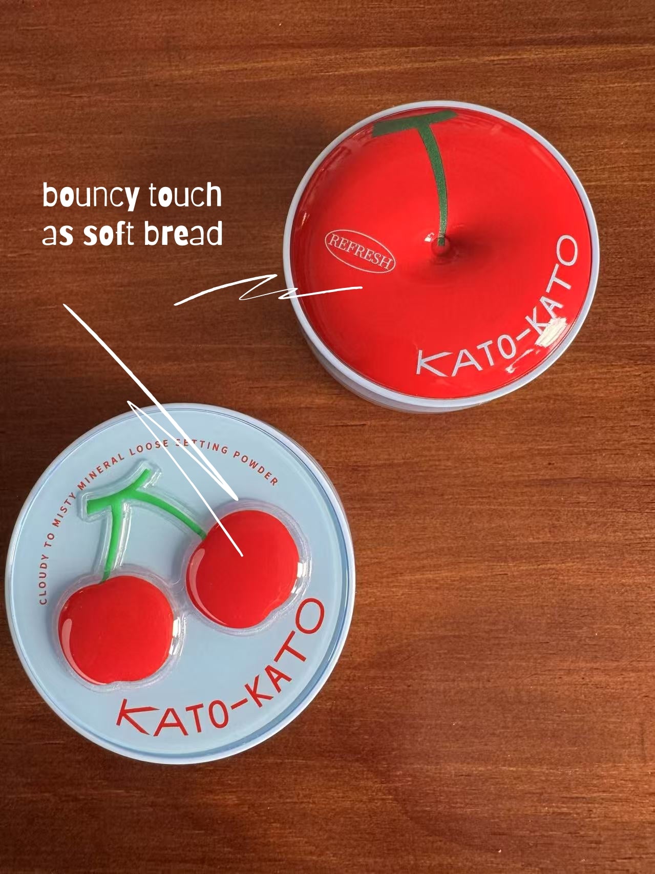 KATO-KATO Cherry Me Setting Powder 6.5g/8g