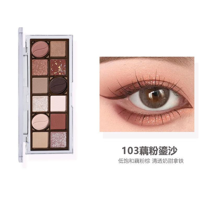 KAXIER Baking Eye Palette 12 Colors 13.8g