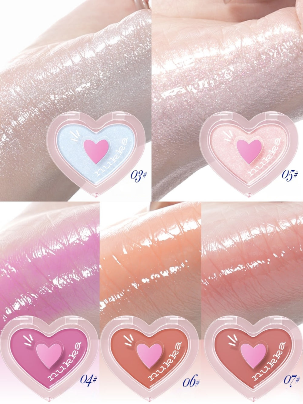 nukka - All-in-One Makeup Balm Blush Highlight 2.2g