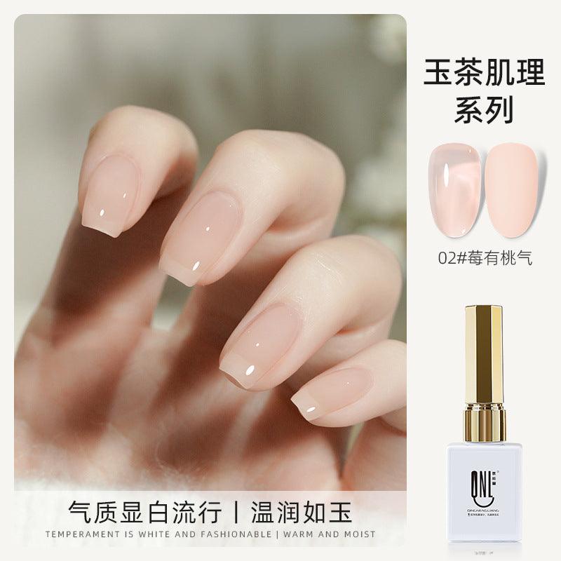 Nail Color Glue Jade Tea Texture YSN017 - Chic Decent