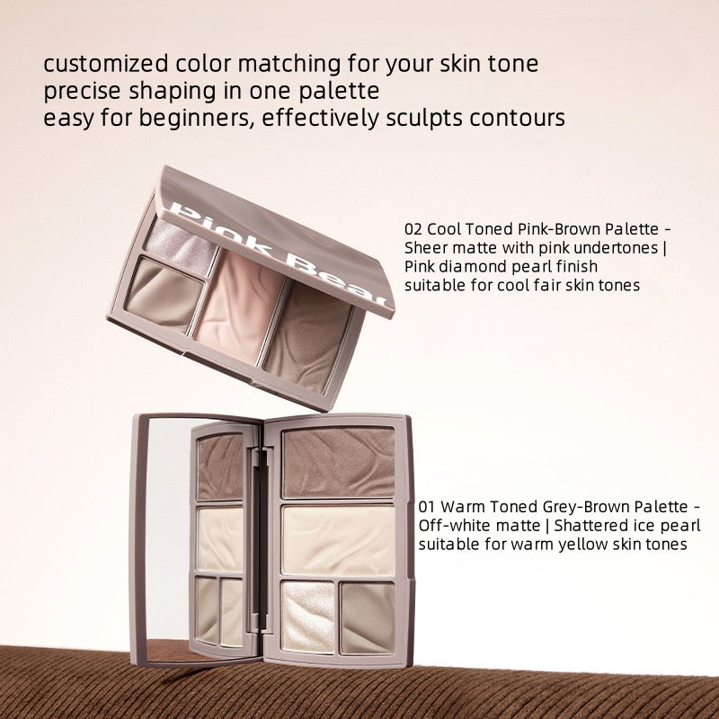 Pink Bear Handy Contouring Powder Palette 10g