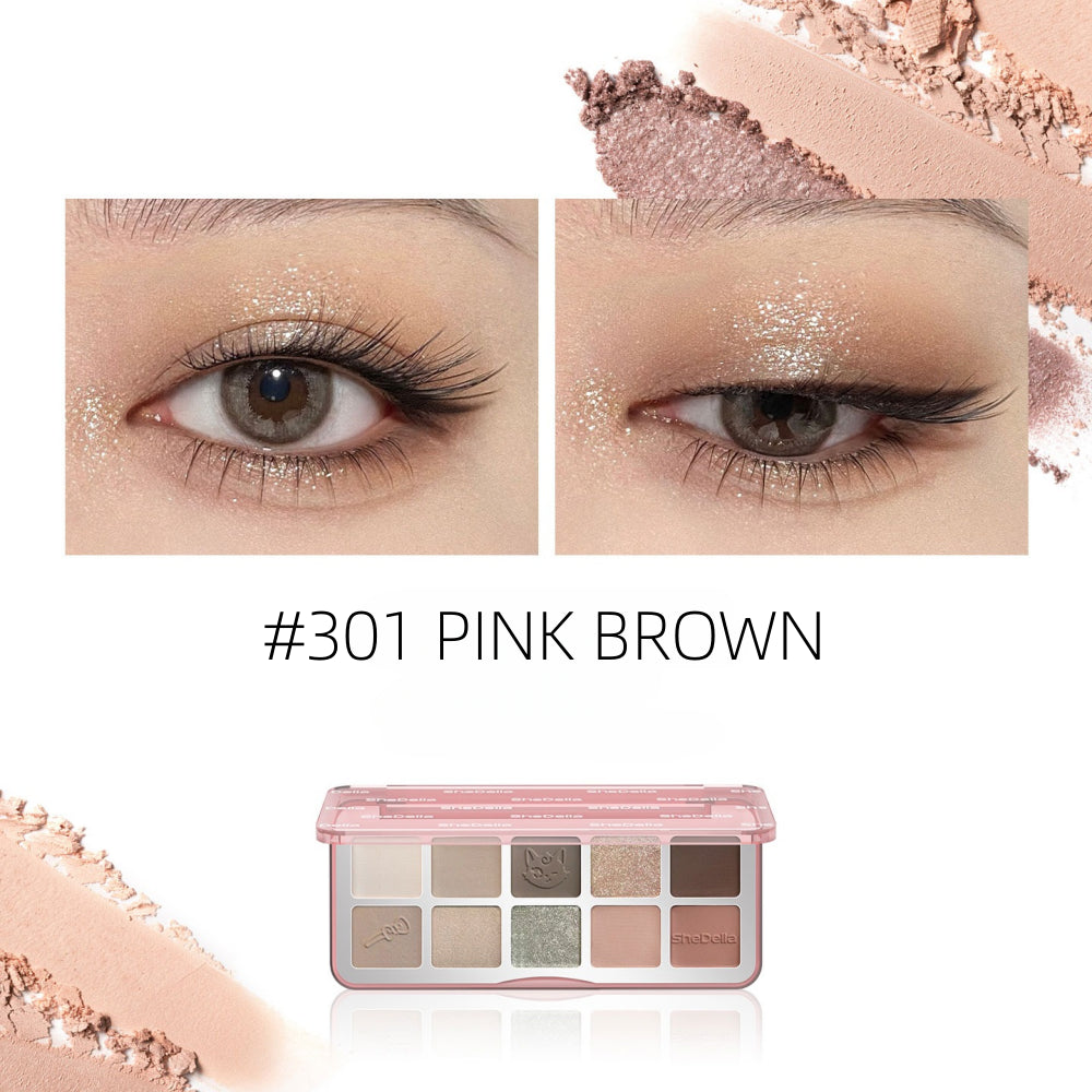 Cat Series 10 Colors Eyeshadow 14g