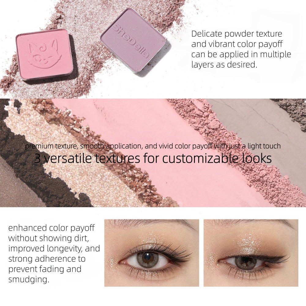 Shedella - Cat Series 10 Colors Eyeshadow 14g