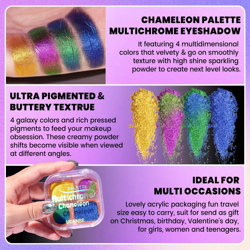 UCANBE Multichrome Chameleon Palette 4 Colors 4g