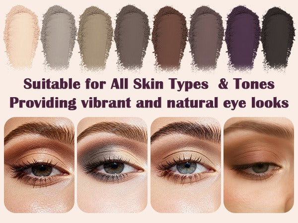 UCANBE - 8-Color Baked Eyeshadow 9.5g